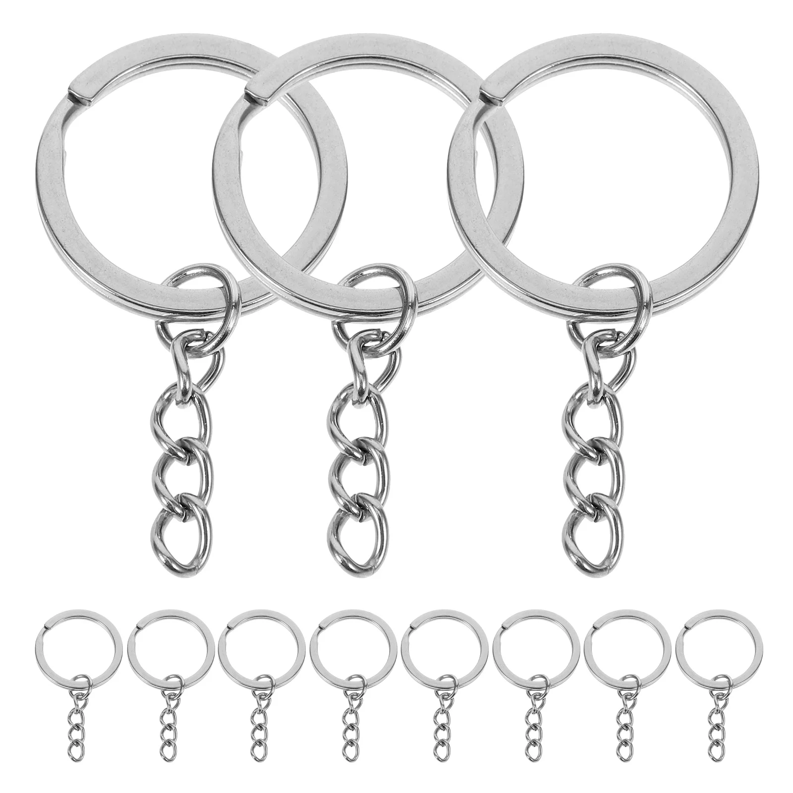 20Pcs Metal Key Rings Silver Diy Projects Keyring Attachments Convenient Split Key Chain Rings
20Pcs Metal Key Rings Silver Diy Projects Keyring Attachments Convenient Split Key Chain Rings