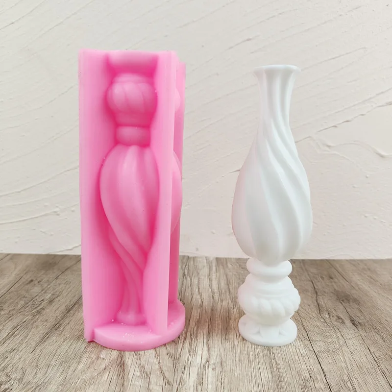 Roman Pillar Swirl Candle Silicone Molds Wave Twirl Taper Spiral Candles Mould Geometric Abstract Decorative Wavy Wax Mold M746
Roman Pillar Swirl Candle Silicone Molds Wave Twirl Taper Spiral Candles Mould Geometric Abstract Decorative Wavy Wax Mold M746