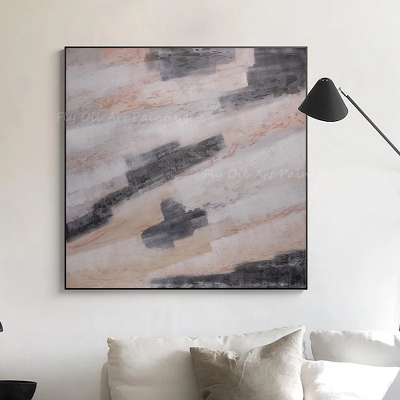 Simple landscape abstract thick brown light picture 100% hand painted oil painting for office living room decoration gift
Simple landscape abstract thick brown light picture 100% hand painted oil painting for office living room decoration gift