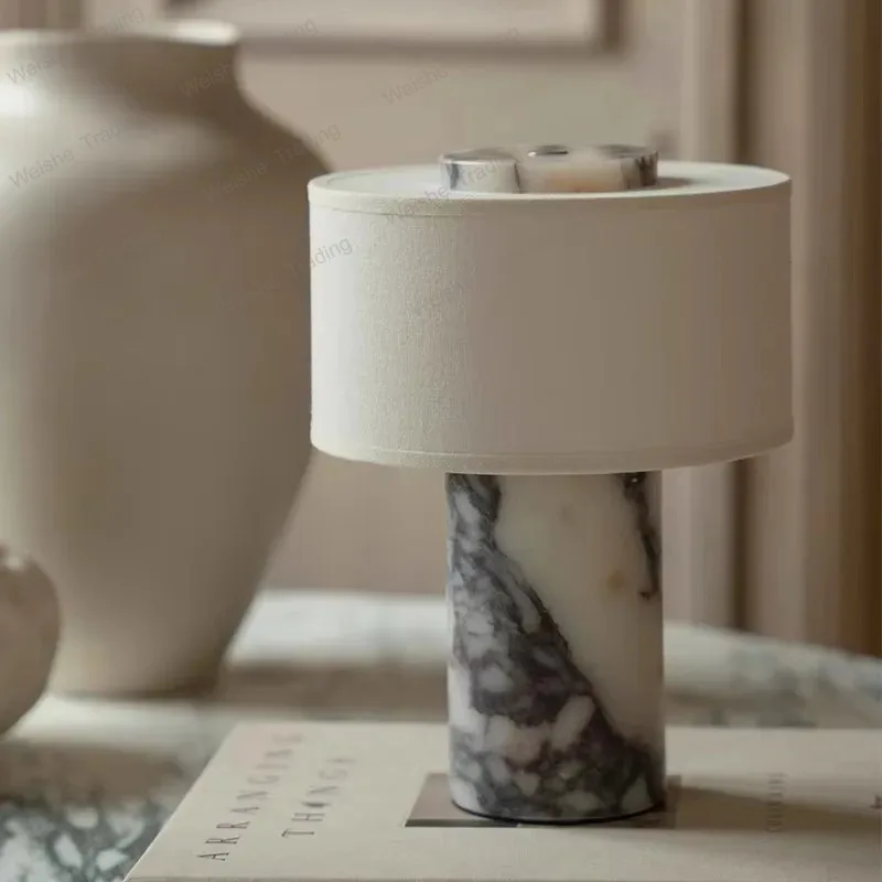 Modern design natural marble table lamp holder living room bedroom new luxury decorative table lamp
Modern design natural marble table lamp holder living room bedroom new luxury decorative table lamp