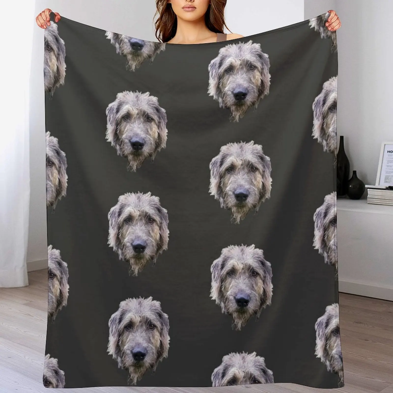 Irish Wolfhound Dog Art Throw Blanket Decorative Sofas Personalized Gift Sofa Quilt Retros Blankets
Irish Wolfhound Dog Art Throw Blanket Decorative Sofas Personalized Gift Sofa Quilt Retros Blankets