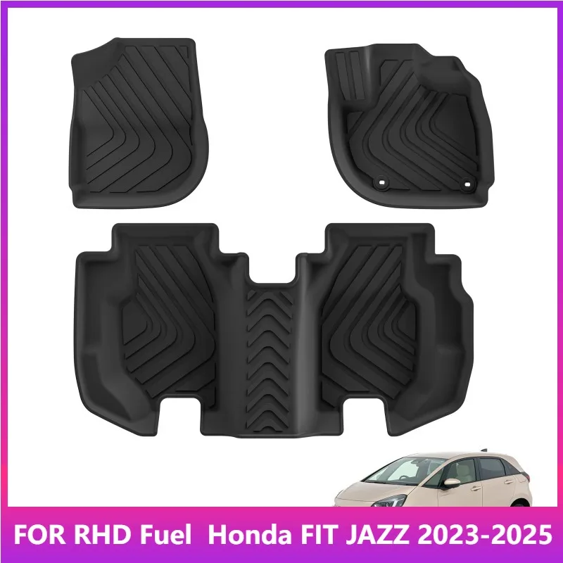 RHD Floor Mats Fuel for Honda FIT JAZZ GK GP5 2023-2025 TPE 3D Car Mats Foot Pad Waterproof All Weather Accessories Black
RHD Floor Mats Fuel for Honda FIT JAZZ GK GP5 2023-2025 TPE 3D Car Mats Foot Pad Waterproof All Weather Accessories Black