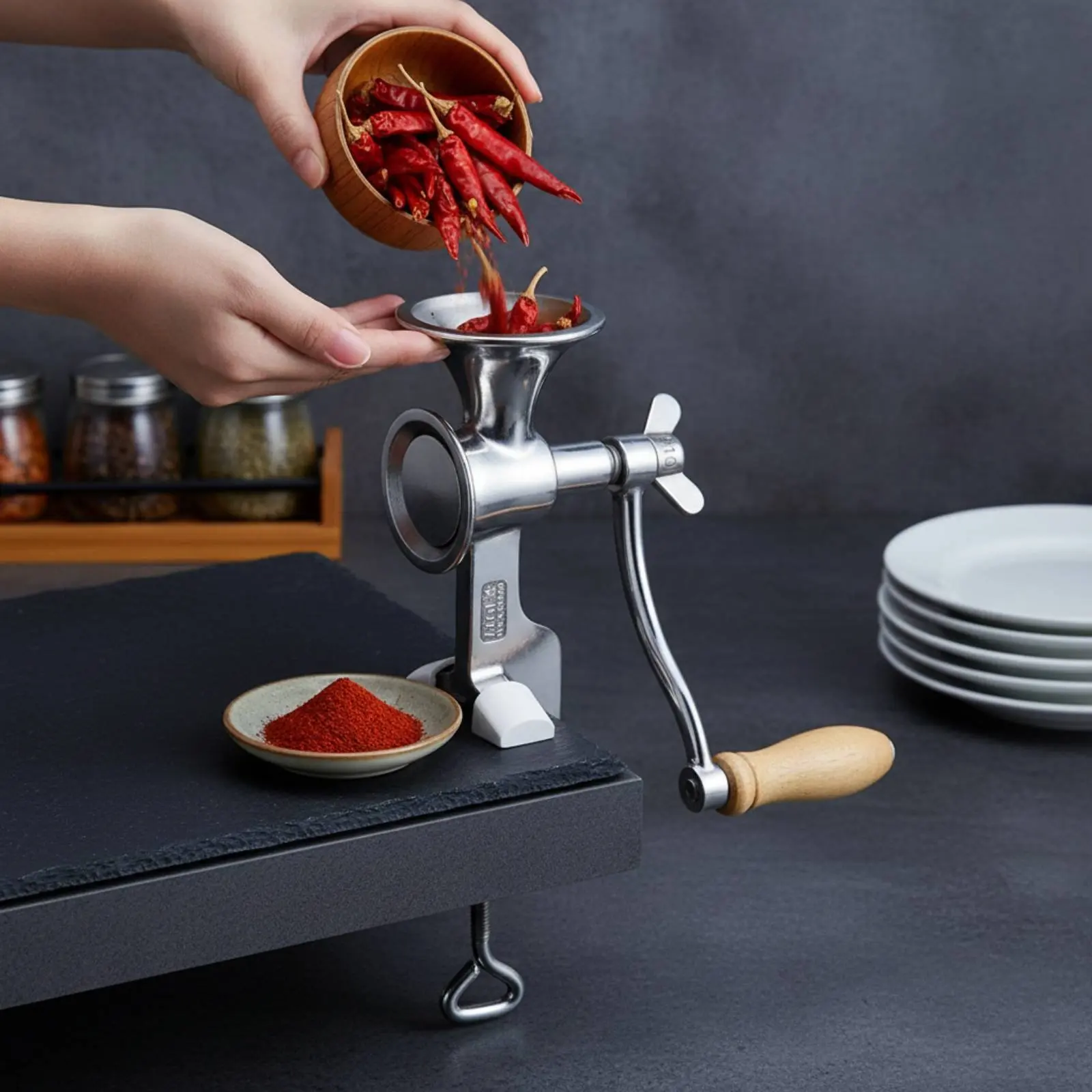 Stainless Steel Coffee Grinder No Electricity Manual Coffee Mill Stainless Steel Grinder Portable Kitchen Tool Clamp Mount
Stainless Steel Coffee Grinder No Electricity Manual Coffee Mill Stainless Steel Grinder Portable Kitchen Tool Clamp Mount