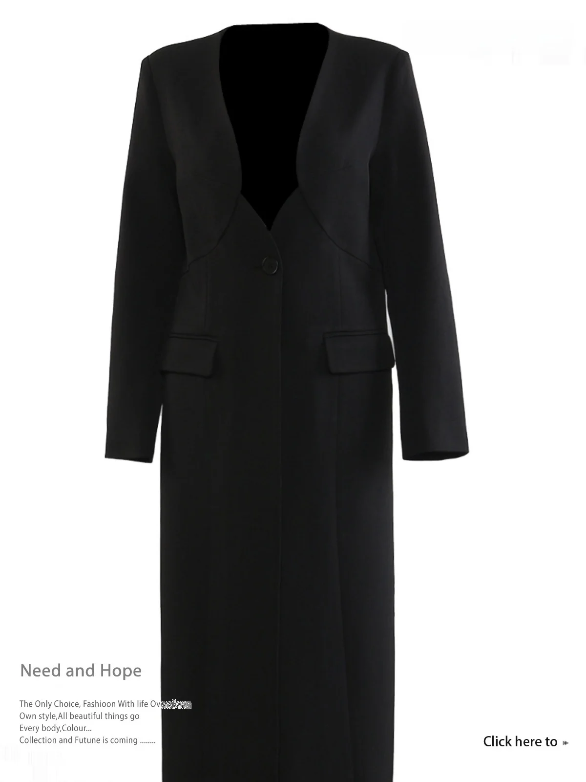 Autumn Winter Style Vintage High-End Long Over-Knee Deep V Suit Jacket Women's Coat Streetwear Regular Thickness Pol...
Autumn Winter Style Vintage High-End Long Over-Knee Deep V Suit Jacket Women's Coat Streetwear Regular Thickness Pol...