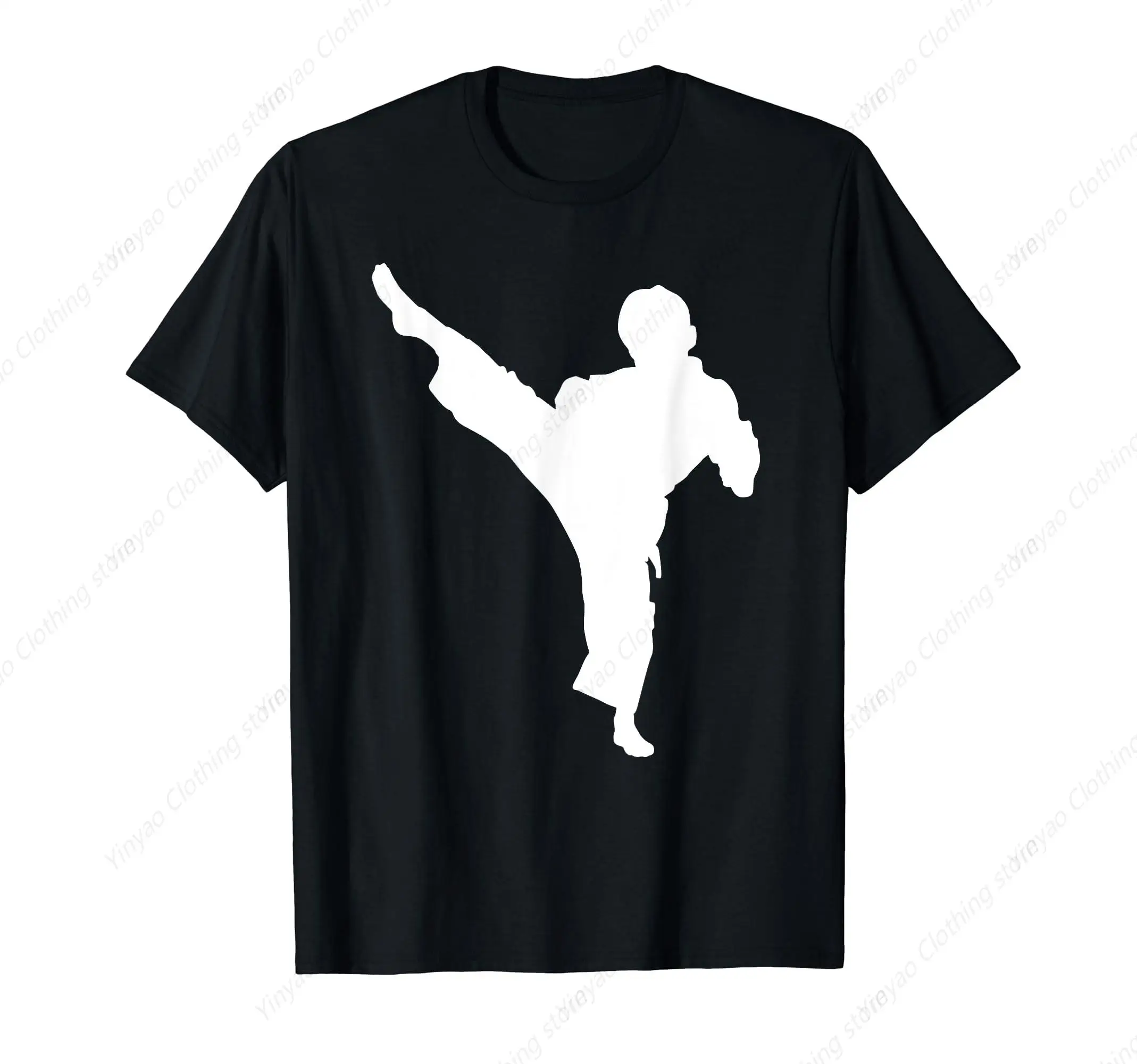 Karate fighter martial arts taekwondo T-shirt men's casual fashion short sleeved cotton men's clothing
Karate fighter martial arts taekwondo T-shirt men's casual fashion short sleeved cotton men's clothing