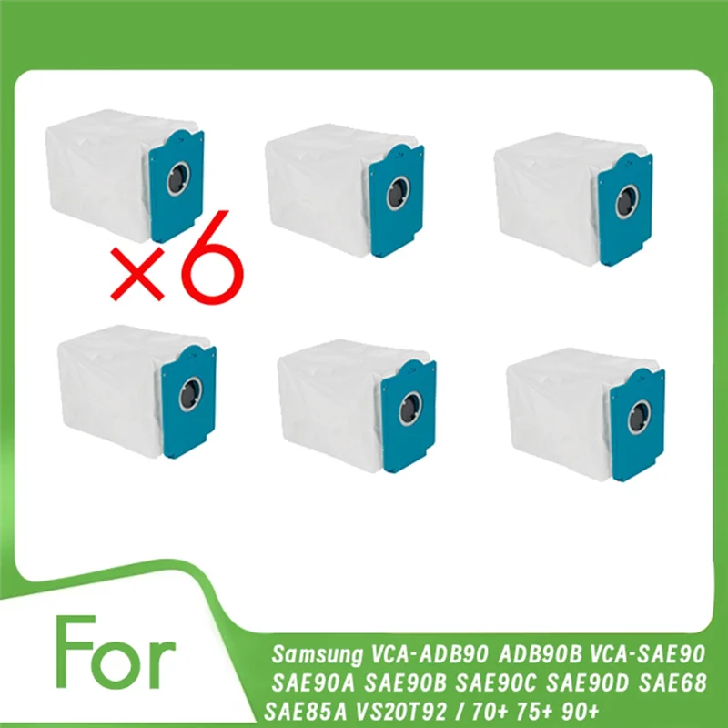 6 Pcs Dust Bag For VCA-ADB90/ADB90B/VCA-SAE90 SAE90A/B/C/D/SAE68/SAE85A/VS20T92 / 70+/75+/90+ Sweeper
6 Pcs Dust Bag For VCA-ADB90/ADB90B/VCA-SAE90 SAE90A/B/C/D/SAE68/SAE85A/VS20T92 / 70+/75+/90+ Sweeper