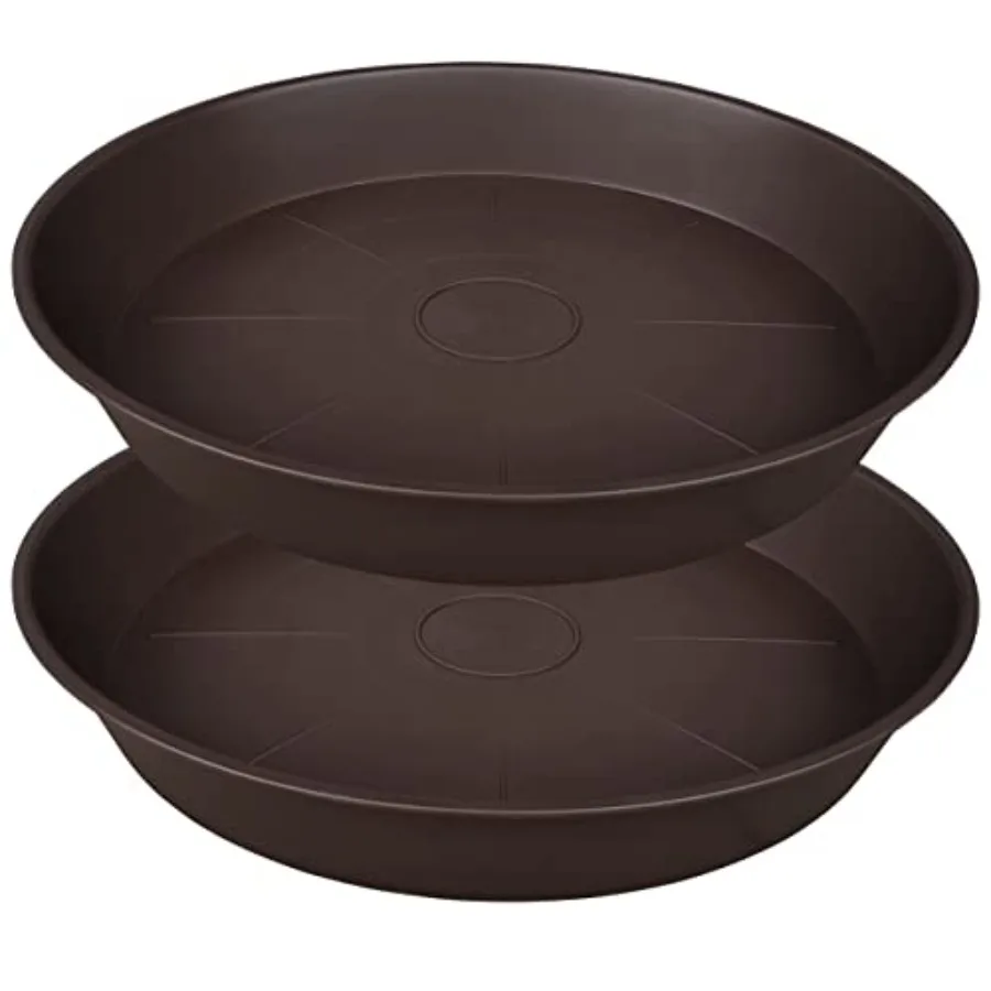 2 Pack of 26 inch Plant Saucer Round 4.2" Depth Tray Large Deep Plant Saucers for Pots Heavy Duty Plastic Flower Plant Water Tr
2 Pack of 26 inch Plant Saucer Round 4.2" Depth Tray Large Deep Plant Saucers for Pots Heavy Duty Plastic Flower Plant Water Tr