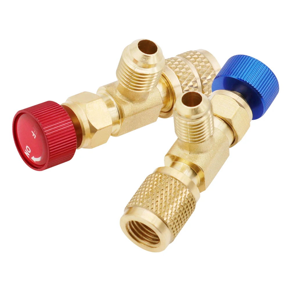 2pcs Refrigerant Charging Valve R410 Copper Aluminum Safety Adapter for Air Conditioner HVAC Electrical Equipment
2pcs Refrigerant Charging Valve R410 Copper Aluminum Safety Adapter for Air Conditioner HVAC Electrical Equipment