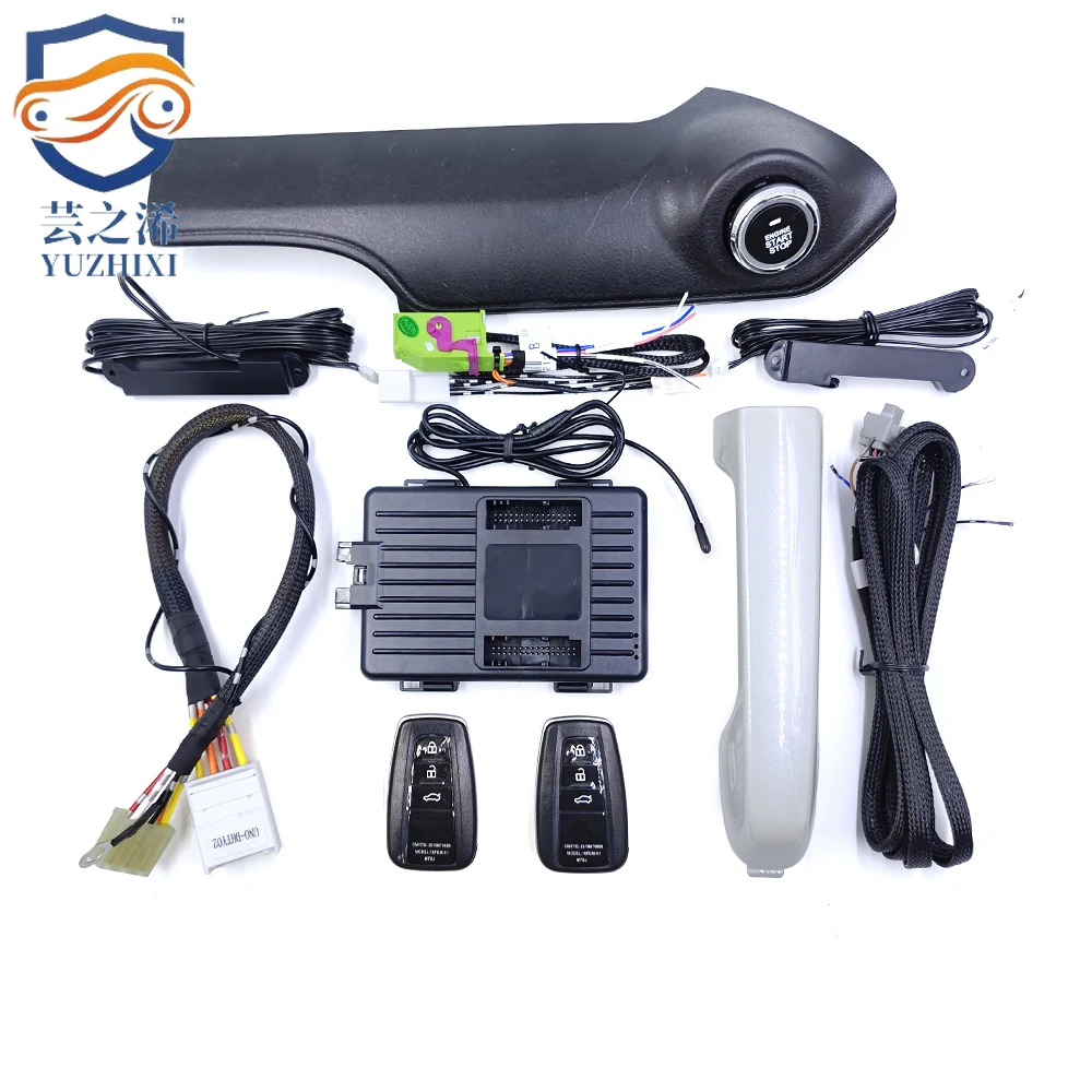 For Toyota PRADO 2018-2021 Car Add Engine Push Start Stop Remote Control System and Keyless Entry System With Sensor Handle
For Toyota PRADO 2018-2021 Car Add Engine Push Start Stop Remote Control System and Keyless Entry System With Sensor Handle