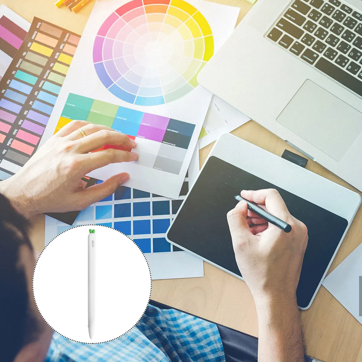 Carrot Shaped Silicone Stylus Grip Sleeve Cover Compatible Pencil 2 White Anti-Slip Protective Sleeve Reduces Finger
Carrot Shaped Silicone Stylus Grip Sleeve Cover Compatible Pencil 2 White Anti-Slip Protective Sleeve Reduces Finger