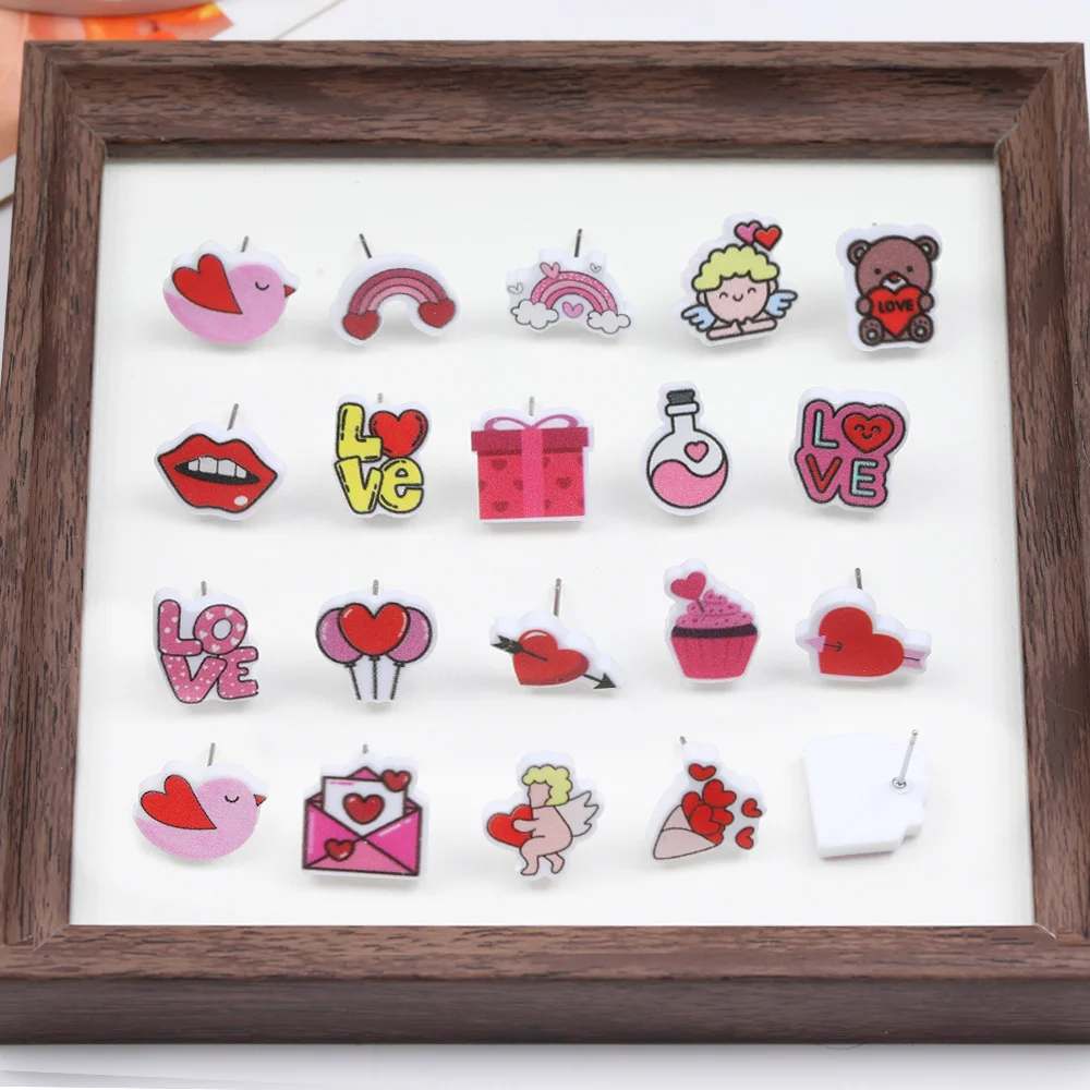 Cordial Design 200Pcs DIY Acrylic Earrings Stud/Heart Shape/Jewelry Findings & Components/Hand Made/Valentine's Day #193278
Cordial Design 200Pcs DIY Acrylic Earrings Stud/Heart Shape/Jewelry Findings & Components/Hand Made/Valentine's Day #193278
