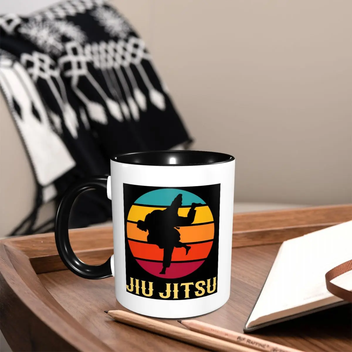 Brazilian Jiu Jitsu Sunset Design Mug Funny Ceramic Coffee Cups Tea Mugs Milk Cup Drinkware Gifts for Woman Man
Brazilian Jiu Jitsu Sunset Design Mug Funny Ceramic Coffee Cups Tea Mugs Milk Cup Drinkware Gifts for Woman Man