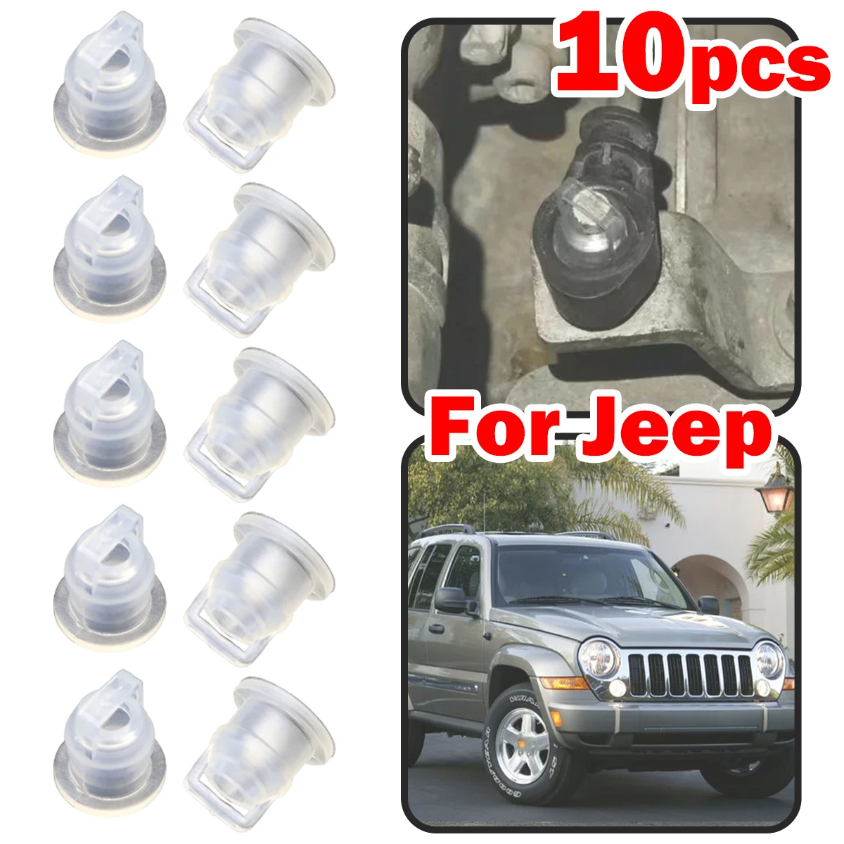 10pcs Gear Shift Cable Bushing For Jeep Wrangler liberty Compass Patriot Auto Gearbox Line Rubber Sleeve Accessories 68064273AB
10pcs Gear Shift Cable Bushing For Jeep Wrangler liberty Compass Patriot Auto Gearbox Line Rubber Sleeve Accessories 68064273AB