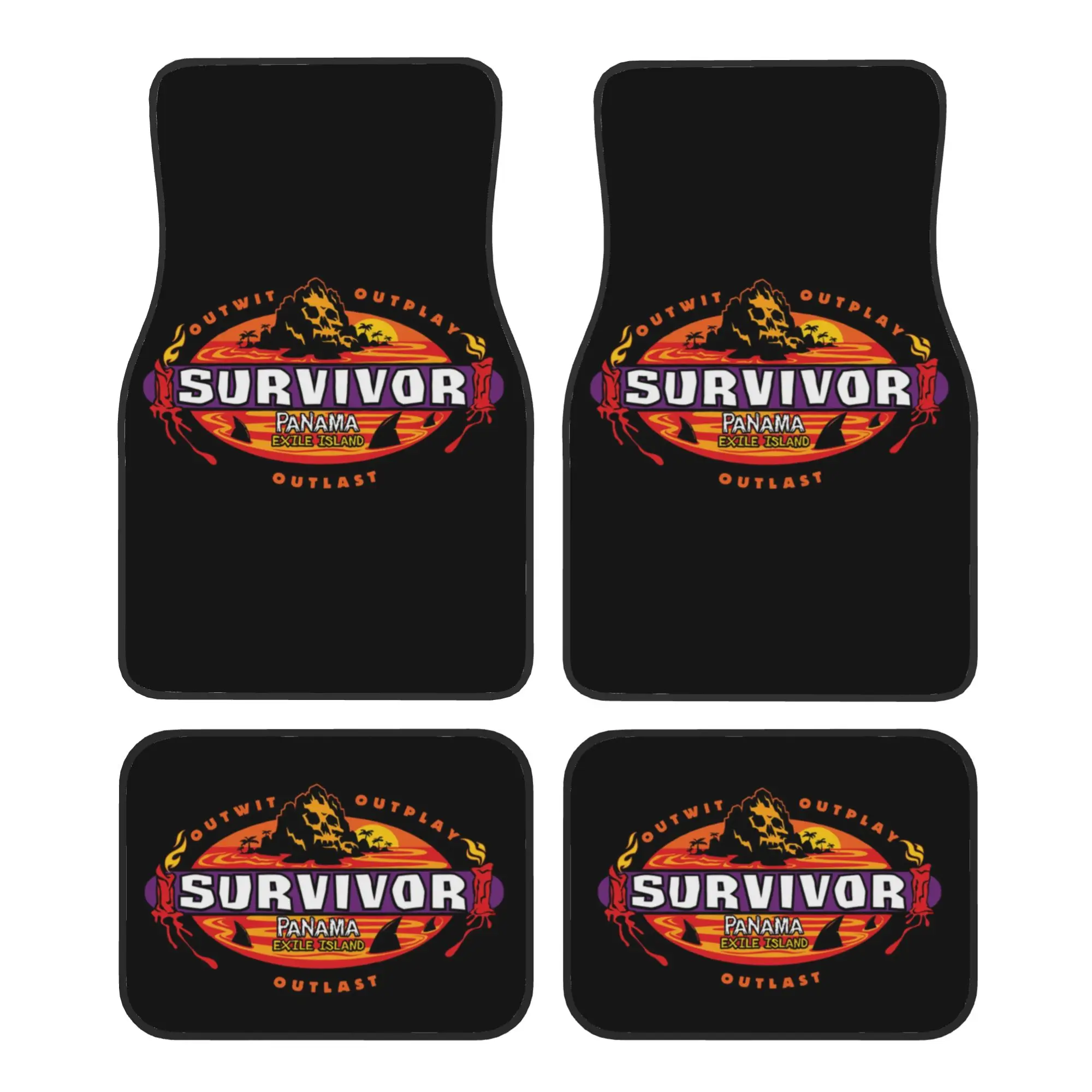 Car Floor Mats 4 Pcs Crystal Velvet Reality TV Survivor Panama Universal Front Rear Foot Mats Non-Slip Carpets Rugs Pieces Auto
Car Floor Mats 4 Pcs Crystal Velvet Reality TV Survivor Panama Universal Front Rear Foot Mats Non-Slip Carpets Rugs Pieces Auto