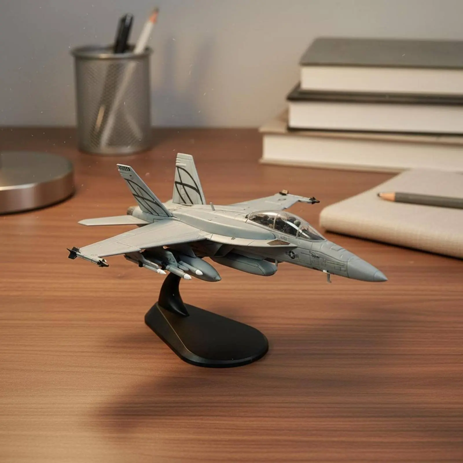1/100 Scale Diecast Jet Highly Detailed Twin-Engine Carrier-Based Fighter Fighter Jet Model F/A-18 Fighter Jet Display Model
1/100 Scale Diecast Jet Highly Detailed Twin-Engine Carrier-Based Fighter Fighter Jet Model F/A-18 Fighter Jet Display Model