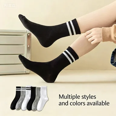 Men's pure cotton socks, anti odor and sweat absorbing, autumn and winter men's socks, college style mid tube socks
Men's pure cotton socks, anti odor and sweat absorbing, autumn and winter men's socks, college style mid tube socks