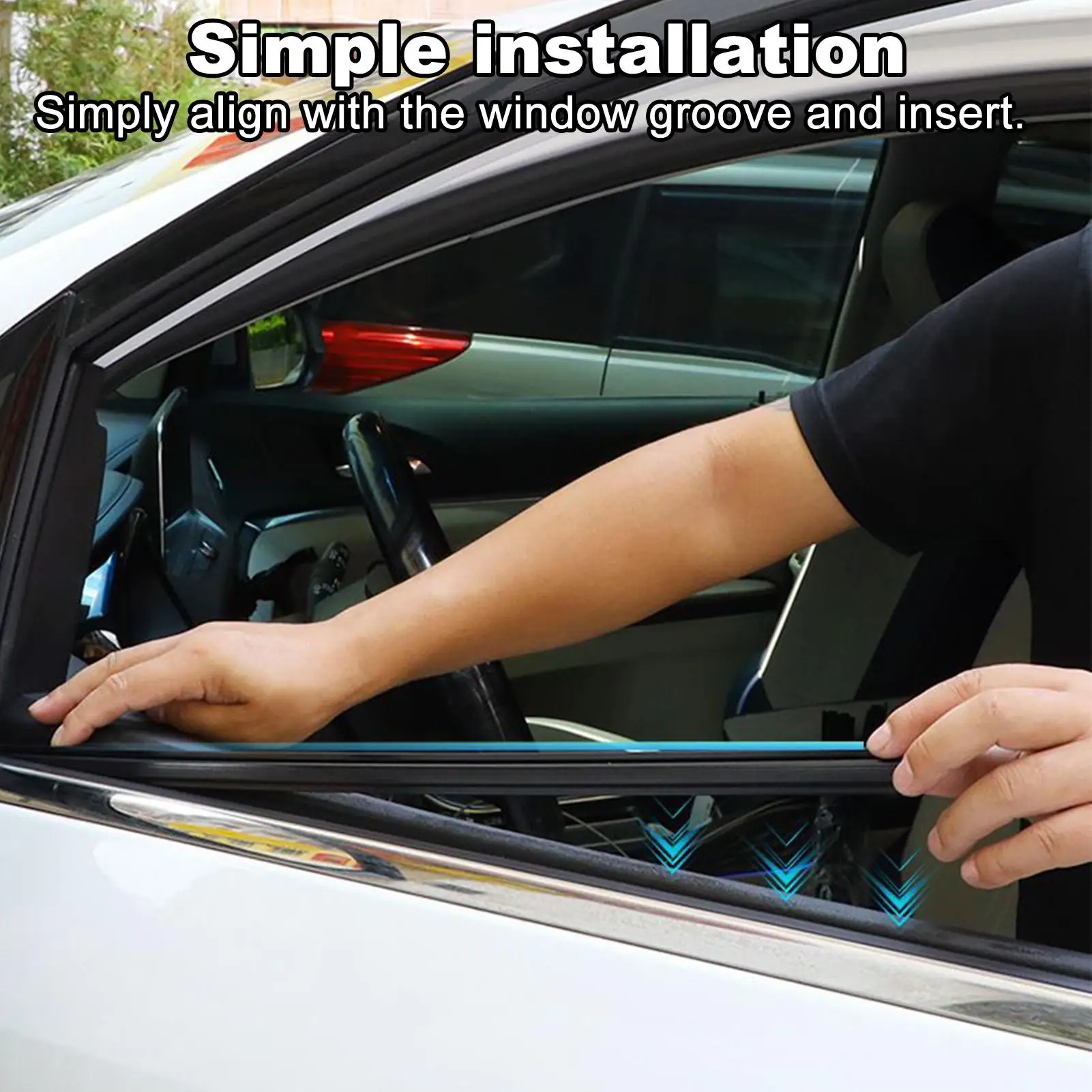 Car Wiper For Side Windshield Car Side Window Rubber Wiper Tool Easy Installation Cleaner Aid Quiet Automotive Maintenance
Car Wiper For Side Windshield Car Side Window Rubber Wiper Tool Easy Installation Cleaner Aid Quiet Automotive Maintenance