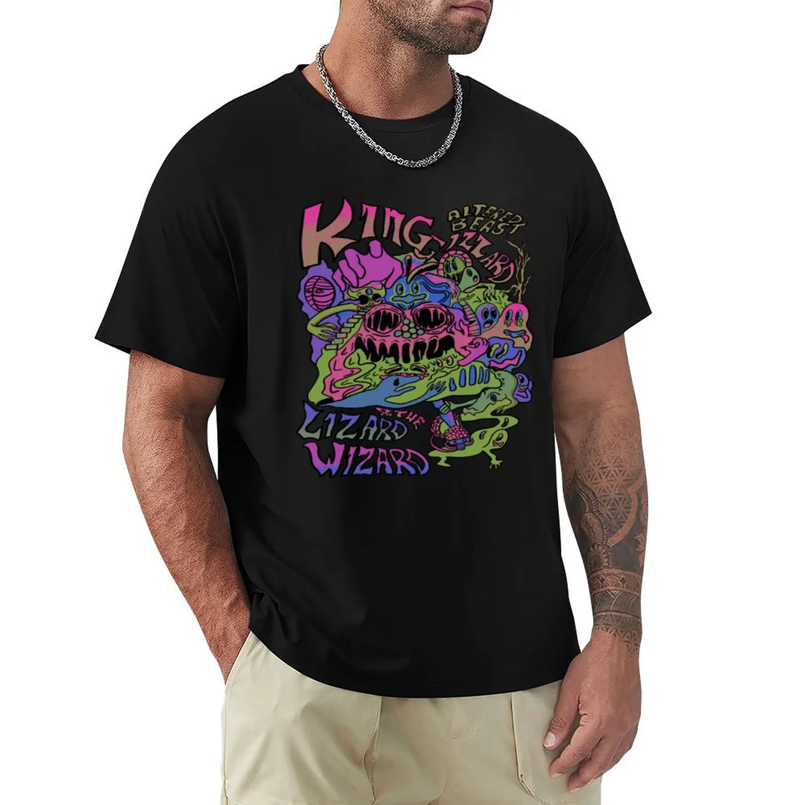 King Gizzard And The Lizard Wizard T-Shirt summer tops blanks football t shirt oversized t shirts for men
King Gizzard And The Lizard Wizard T-Shirt summer tops blanks football t shirt oversized t shirts for men