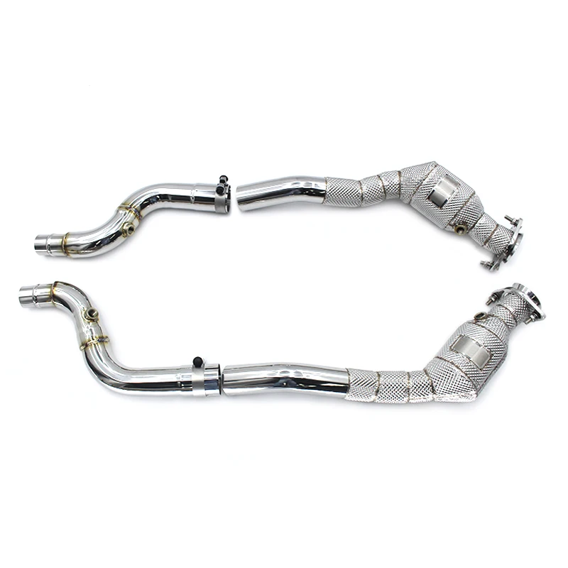 304 Stainless Steel Exhaust Downpipe For Jaguar F-TYPE 3.0T 2017-2021 Exhaust Catalytic Converter Car Exhaust System
304 Stainless Steel Exhaust Downpipe For Jaguar F-TYPE 3.0T 2017-2021 Exhaust Catalytic Converter Car Exhaust System