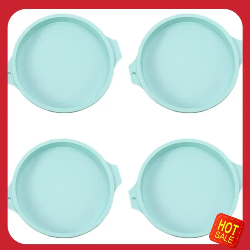 4 Piece Cake Pan Round Cake Layer Set Silica Gel For Baking Tool Rainbow Cake And Mousse, Blue, 8Inch
4 Piece Cake Pan Round Cake Layer Set Silica Gel For Baking Tool Rainbow Cake And Mousse, Blue, 8Inch