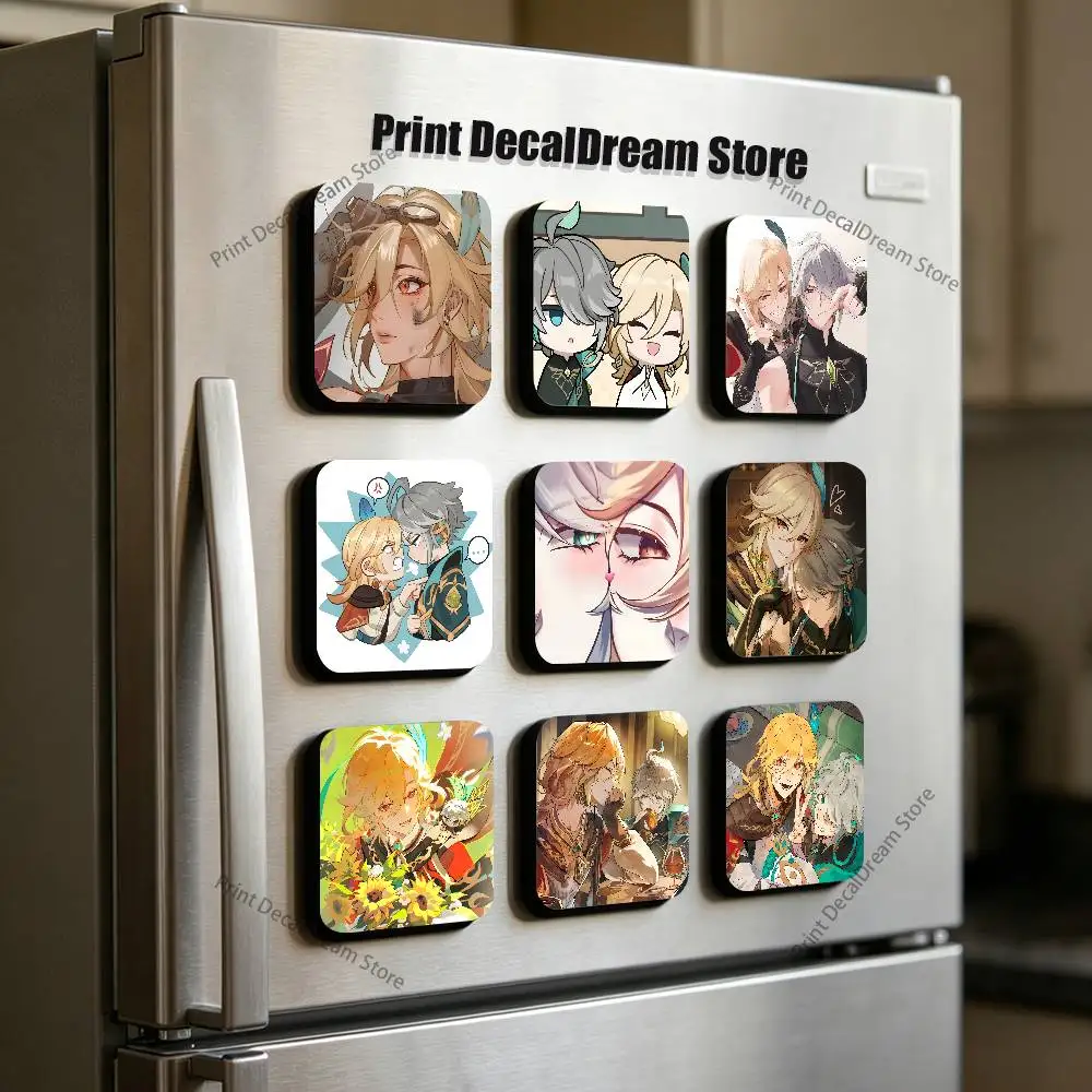 A-Alhaitham Kaveh Fanart Cute Cartoon Anime Refrigerator Magnets Soft Magnetic Heat Transfer Refrigerator Magnets Gift
A-Alhaitham Kaveh Fanart Cute Cartoon Anime Refrigerator Magnets Soft Magnetic Heat Transfer Refrigerator Magnets Gift