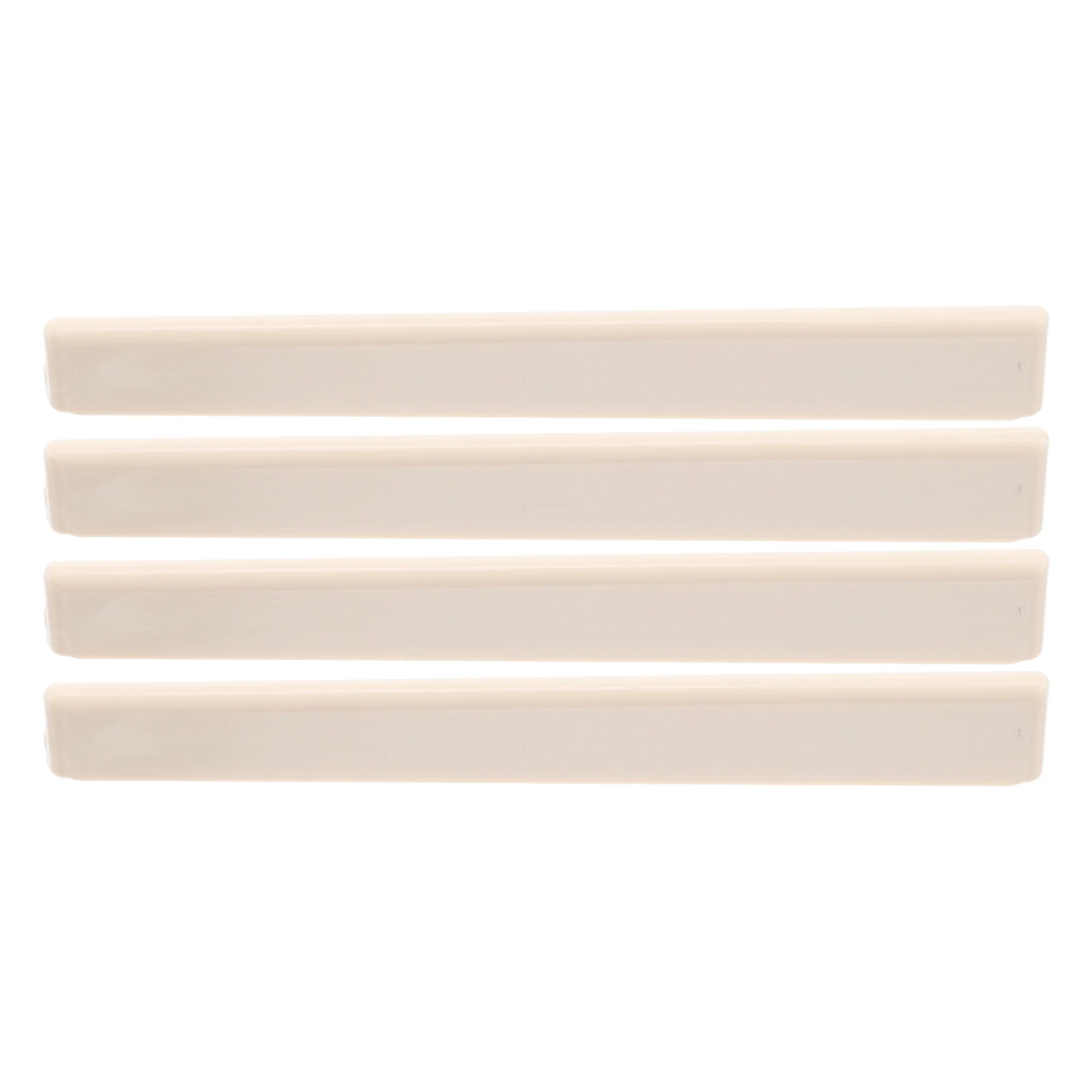 4pcs Bridge Classical Saddle Plastic Replacement Parts For Acoustic Bone Enhanced Sound Durable Accessories Music Instrument
4pcs Bridge Classical Saddle Plastic Replacement Parts For Acoustic Bone Enhanced Sound Durable Accessories Music Instrument