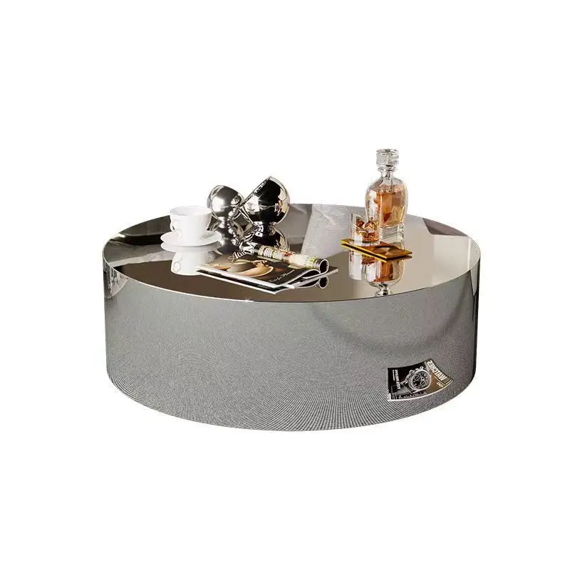 Creative Italian shape, stainless steel light luxury mirror, guest coffee table, modern living room simple tea table
Creative Italian shape, stainless steel light luxury mirror, guest coffee table, modern living room simple tea table