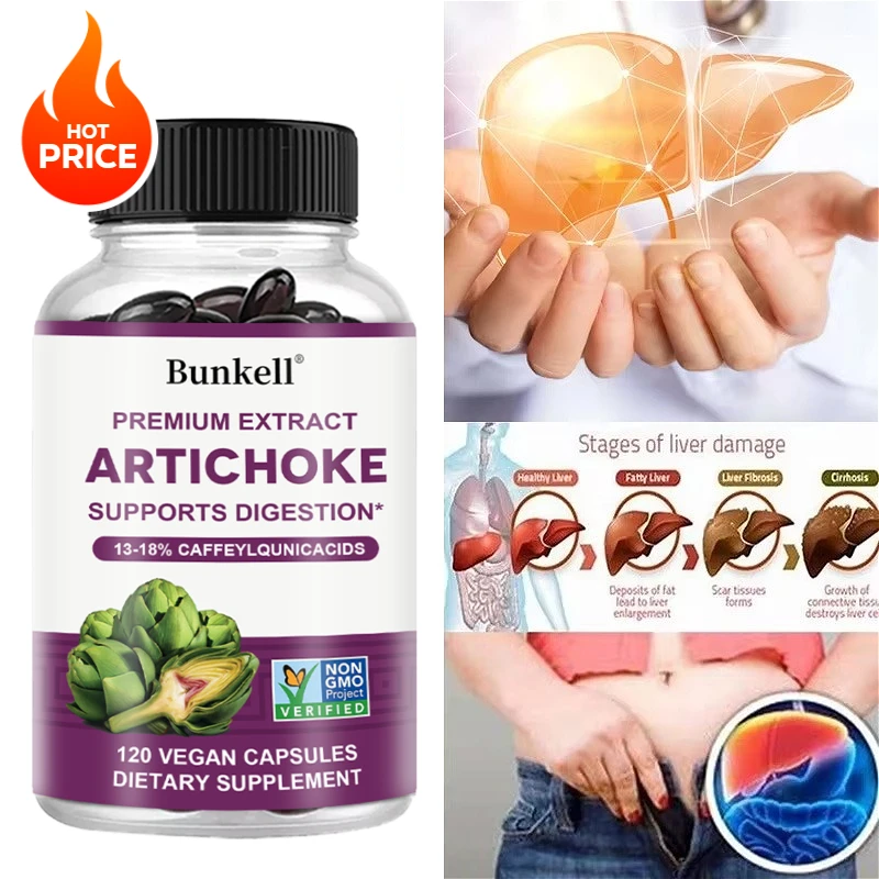 Artichoke Leaf Extract - Supports Digestive Health and Liver Health, Healthy Metabolism, Antioxidant - 120 Veggie Capsules
Artichoke Leaf Extract - Supports Digestive Health and Liver Health, Healthy Metabolism, Antioxidant - 120 Veggie Capsules