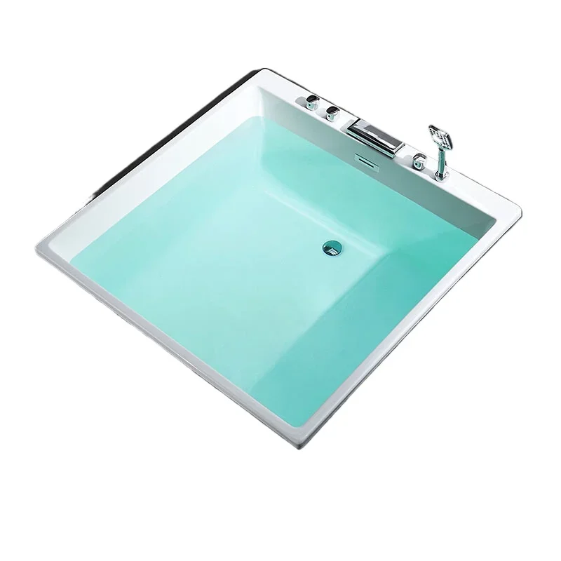 Square bathtub, Japanese deep bubble massage, constant temperature embedded
Square bathtub, Japanese deep bubble massage, constant temperature embedded