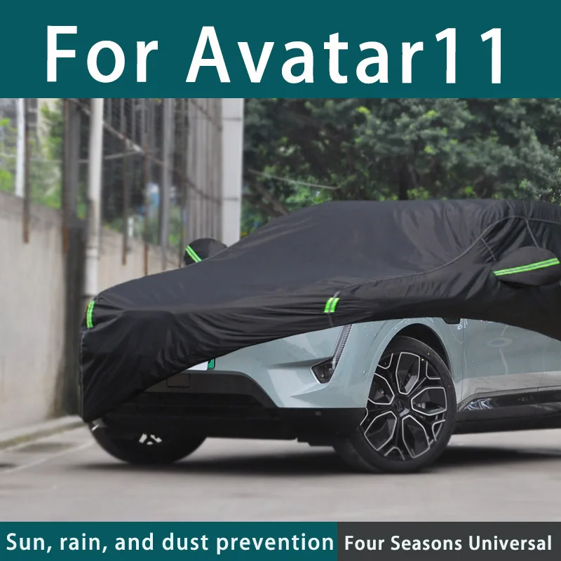 For Avatar11 Full Car Covers Outdoor Sun Uv Protection Dust Rain Snow Protective Anti-hail Car Cover Black Auto Cover
For Avatar11 Full Car Covers Outdoor Sun Uv Protection Dust Rain Snow Protective Anti-hail Car Cover Black Auto Cover
