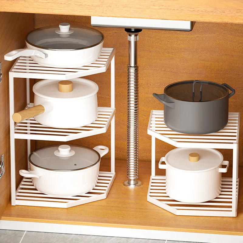 Cookware Storage Rack Kitchen Storage Rack Household Layers Kitchen Organizer Fan-shaped Sink Countertop Cabinet Corner Layered
Cookware Storage Rack Kitchen Storage Rack Household Layers Kitchen Organizer Fan-shaped Sink Countertop Cabinet Corner Layered