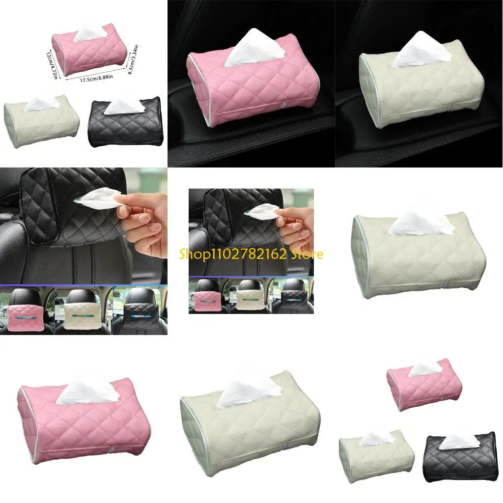 547B Elegant Car Tissue Holders PU Leather Large Capacity Tissue Box Designed for Easy Installation & Maximums Capacity
547B Elegant Car Tissue Holders PU Leather Large Capacity Tissue Box Designed for Easy Installation & Maximums Capacity