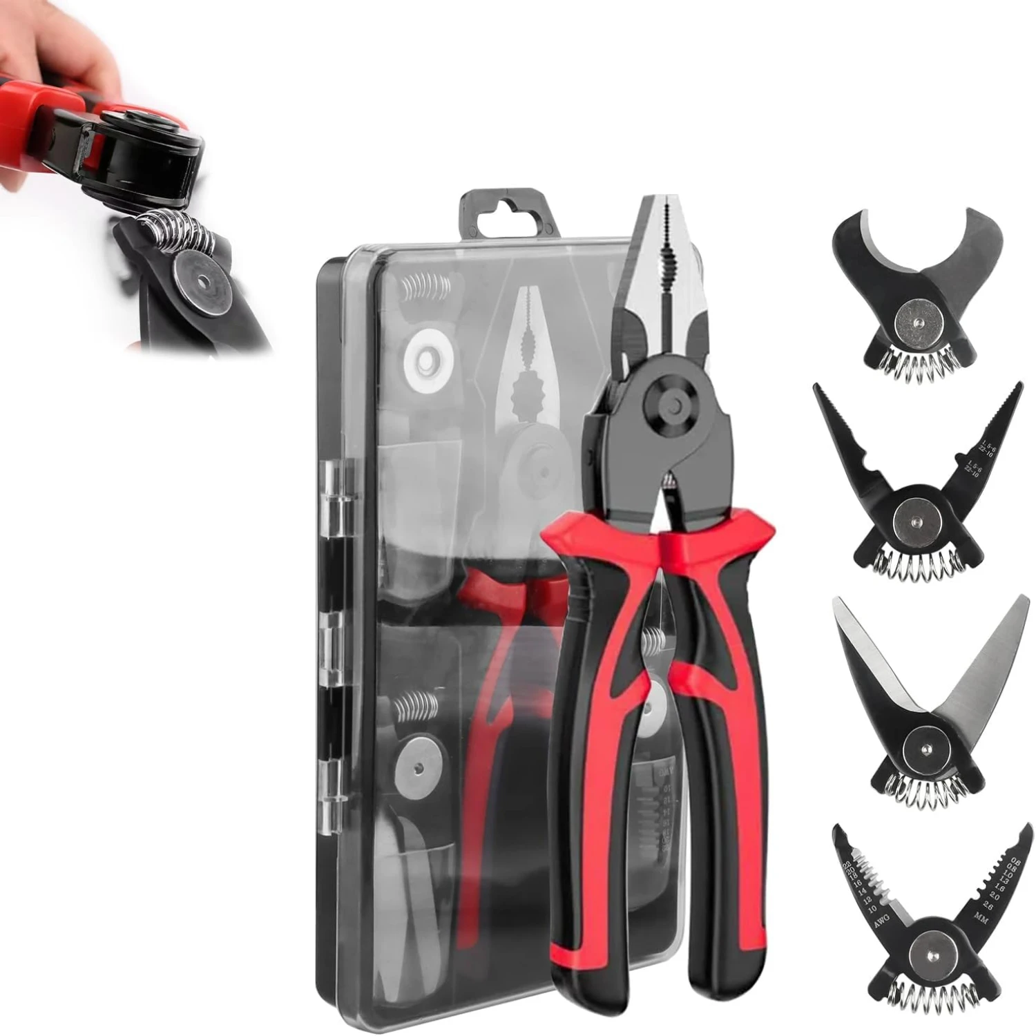Versatile 2024 Heavy Duty Multifunctional Electricians Tool Kit with Special Wire Stripping Pliers, Dual-Color PVC Wire, and Int
Versatile 2024 Heavy Duty Multifunctional Electricians Tool Kit with Special Wire Stripping Pliers, Dual-Color PVC Wire, and Int