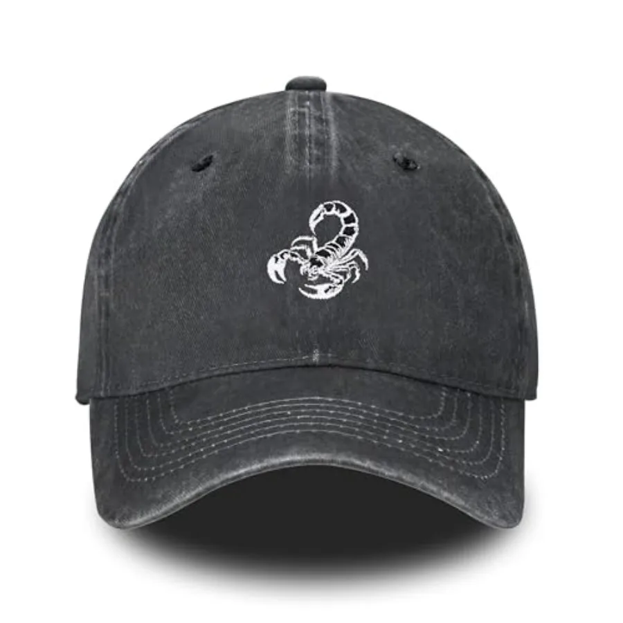 Embroidered Baseball Cap Adjustable Vintage Washed Distressed Denim Baseball Hat for Women Men
Embroidered Baseball Cap Adjustable Vintage Washed Distressed Denim Baseball Hat for Women Men