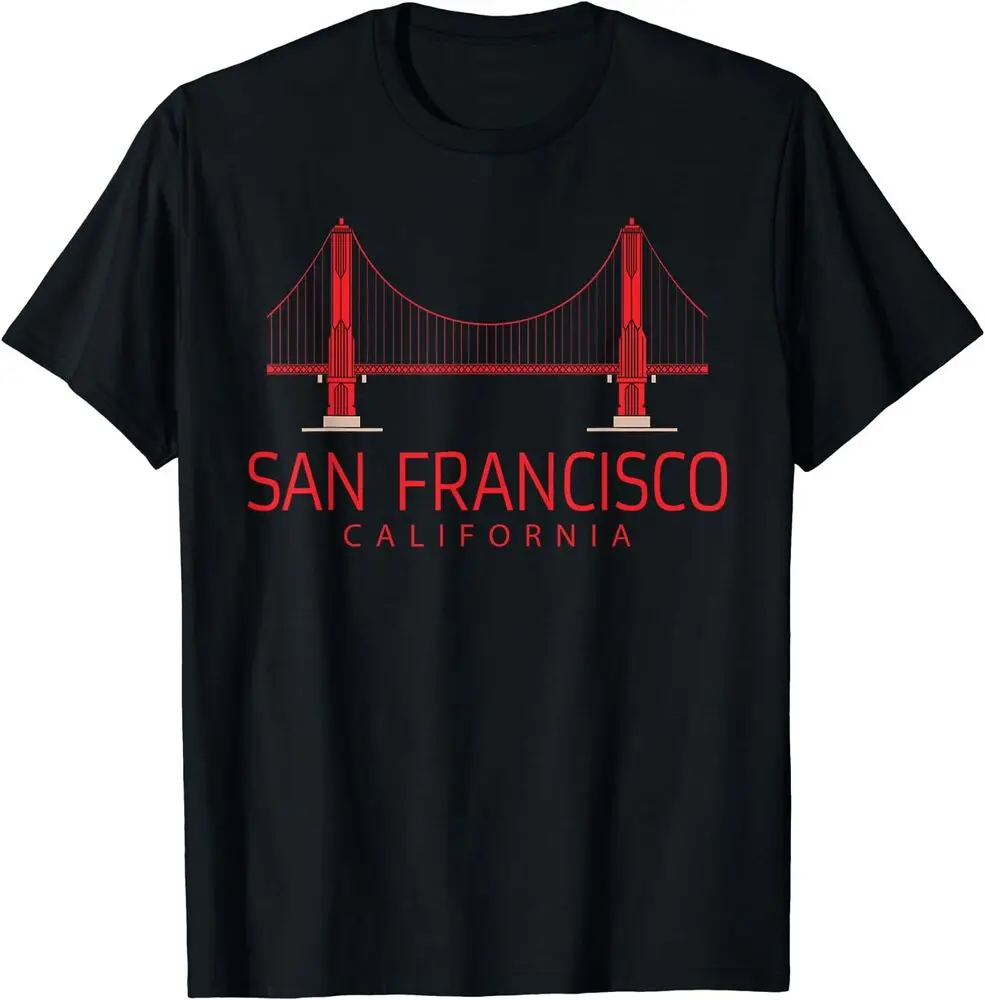 Golden Gate Bridge San Francisco California T-Shirt Fun Printed Clothing Y2K Summer
Golden Gate Bridge San Francisco California T-Shirt Fun Printed Clothing Y2K Summer