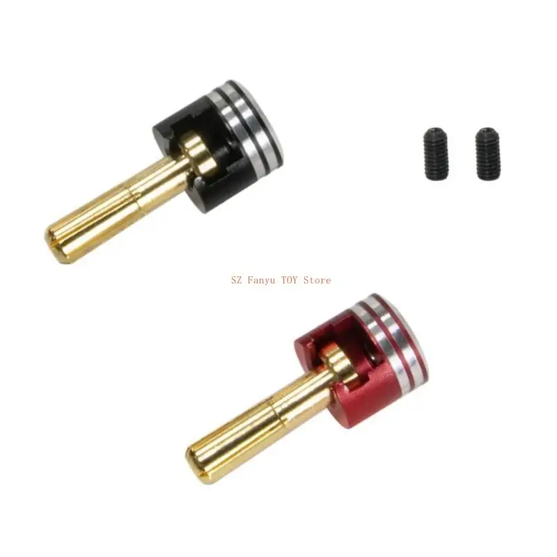 96GC Remote Control Crawler Car Battery Connector Plugs Aluminum Alloy and Brass Heatsink Grips Banana Plug Set
96GC Remote Control Crawler Car Battery Connector Plugs Aluminum Alloy and Brass Heatsink Grips Banana Plug Set