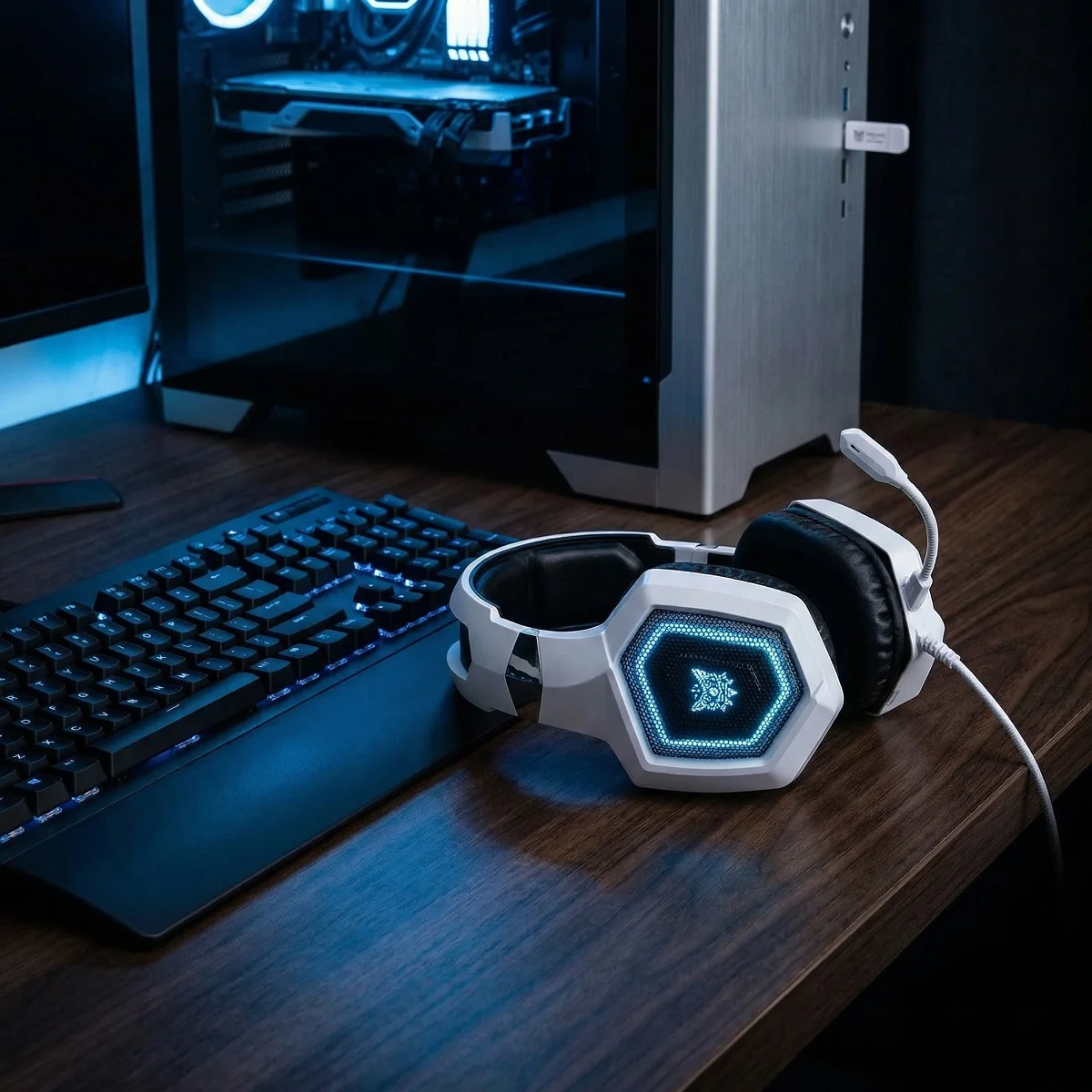ONIKUMA GT806 2.4GHz Wireless Gaming Headset | Hi-Fi Sound, Noise-Canceling Mic | Compatible with PC & Laptop Gaming Headset
ONIKUMA GT806 2.4GHz Wireless Gaming Headset | Hi-Fi Sound, Noise-Canceling Mic | Compatible with PC & Laptop Gaming Headset