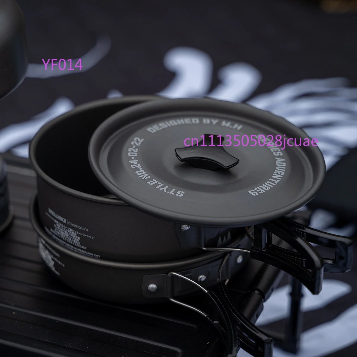 Outdoor Green Field Cookware Set Pot Stove Camping Equipment Picnic Portable Cooking Set
Outdoor Green Field Cookware Set Pot Stove Camping Equipment Picnic Portable Cooking Set