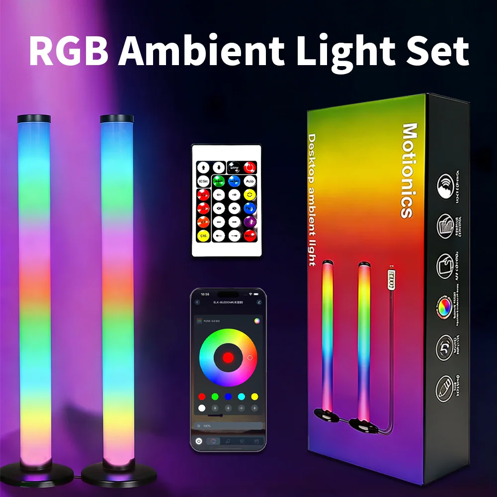 25CM 5V USB LED Light Bar RGB IC Color Changing TV Backlight Remote APP Control Music Sync Atmosphere Light Strip Gaming Room 5V
25CM 5V USB LED Light Bar RGB IC Color Changing TV Backlight Remote APP Control Music Sync Atmosphere Light Strip Gaming Room 5V