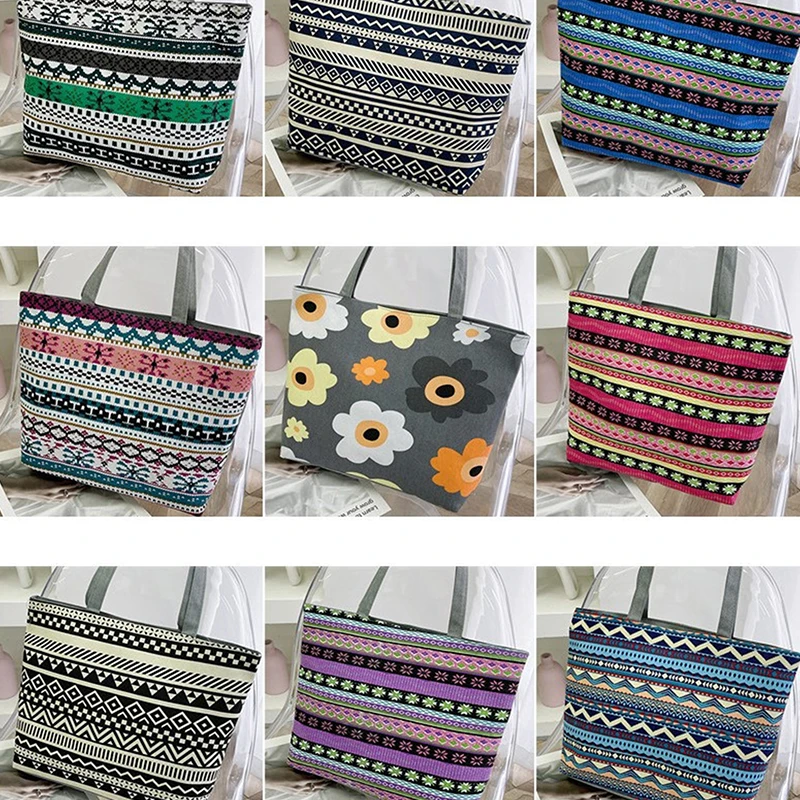 Casual Embroidery Ethnic Style Handbag Animal Elephant Canvas Tote Bag Canvas Women Shoulder Bags Cosmetic Bag
Casual Embroidery Ethnic Style Handbag Animal Elephant Canvas Tote Bag Canvas Women Shoulder Bags Cosmetic Bag