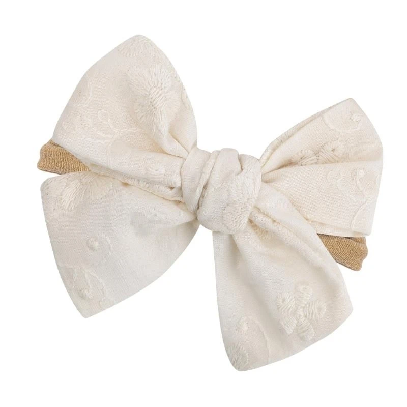 Comfortable Baby Bowknot Headband Hairband for Photoshoots and Family Gathering
Comfortable Baby Bowknot Headband Hairband for Photoshoots and Family Gathering