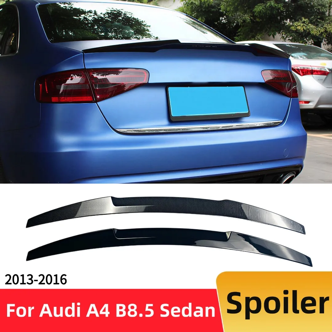 Rear Splitter Trunk Spoiler Wing Tail Air Deflector Tuning Styling Accessories Boot Lip Body Kit For Audi A4 B8.5 Sedan 2013-16
Rear Splitter Trunk Spoiler Wing Tail Air Deflector Tuning Styling Accessories Boot Lip Body Kit For Audi A4 B8.5 Sedan 2013-16