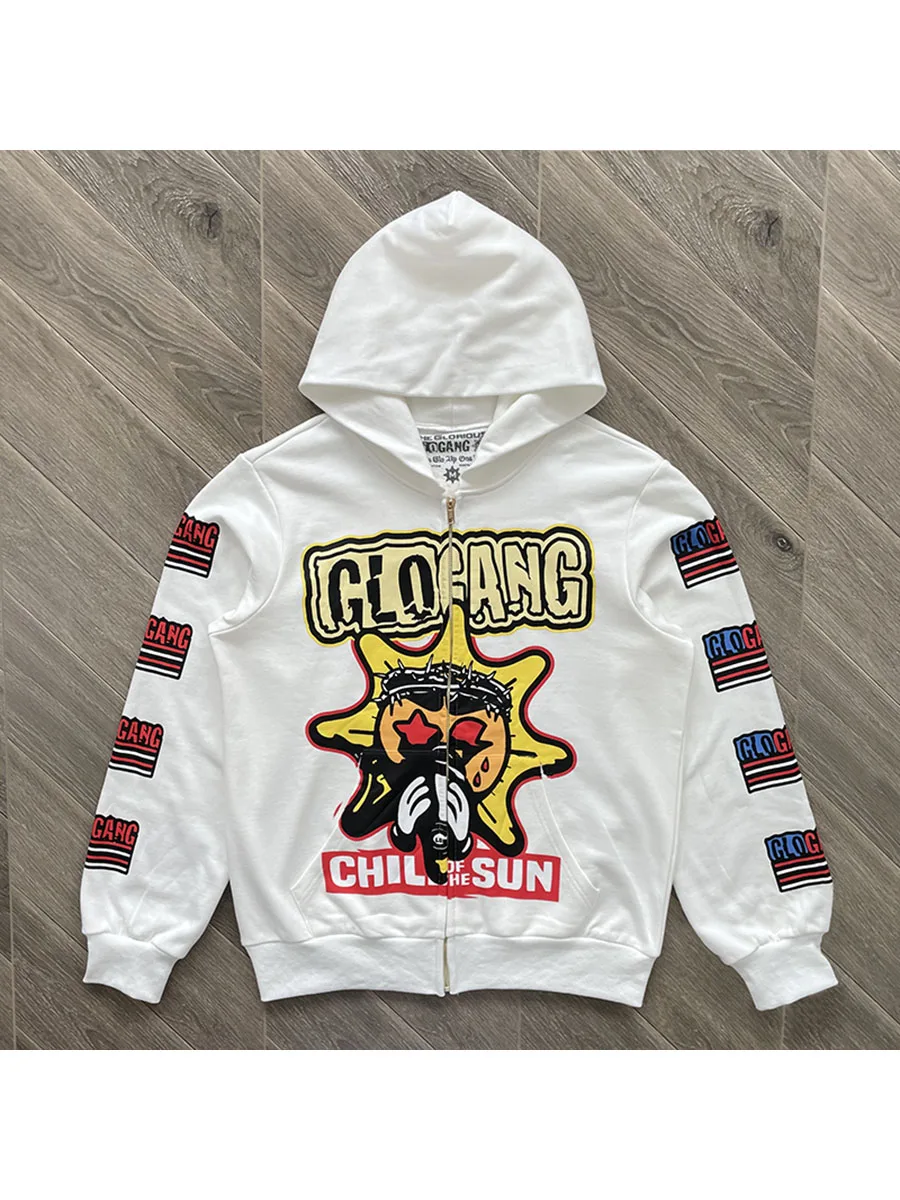 Худи Glo Gang Boyz Worldwide с молнией, мультяшным дизайном и принтом напитков, прямой крой, для молодежи
Худи Glo Gang Boyz Worldwide с молнией, мультяшным дизайном и принтом напитков, прямой крой, для молодежи