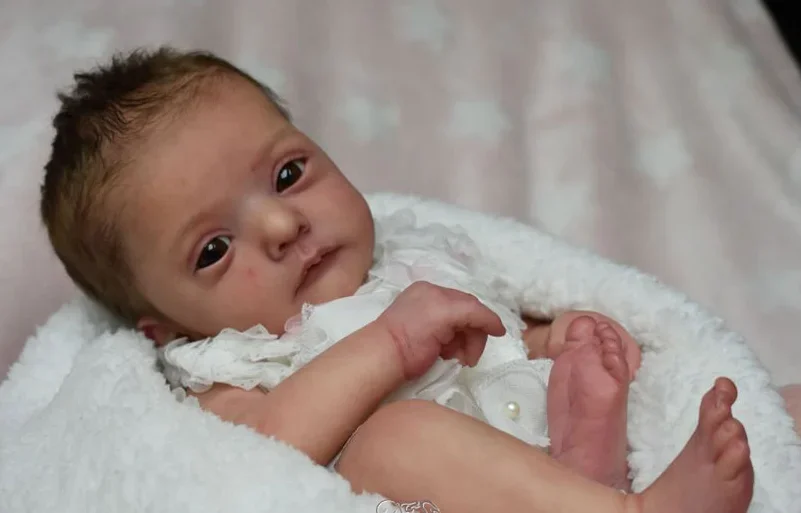 DLS 19Inch Reborn Doll Finished Painted Ana soft touch newborn Baby with COA With Different Cloth
DLS 19Inch Reborn Doll Finished Painted Ana soft touch newborn Baby with COA With Different Cloth