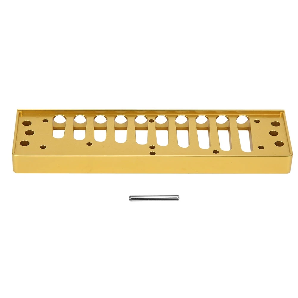 Harmonica Comb 10‑Hole Blues Harp Comb Part for HOHNER SP20 Aluminum Alloy Harmonica
Harmonica Comb 10‑Hole Blues Harp Comb Part for HOHNER SP20 Aluminum Alloy Harmonica