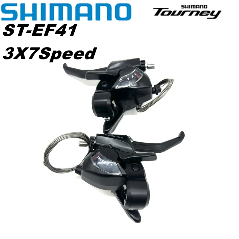 SHIMANO TOURNEY ST EF41 3x7S 3x6S Рычаг переключения тормоза Правый 7-скоростной левый 3-скоростной MTB левый и правый велосипедный триггер
SHIMANO TOURNEY ST EF41 3x7S 3x6S Рычаг переключения тормоза Правый 7-скоростной левый 3-скоростной MTB левый и правый велосипедный триггер