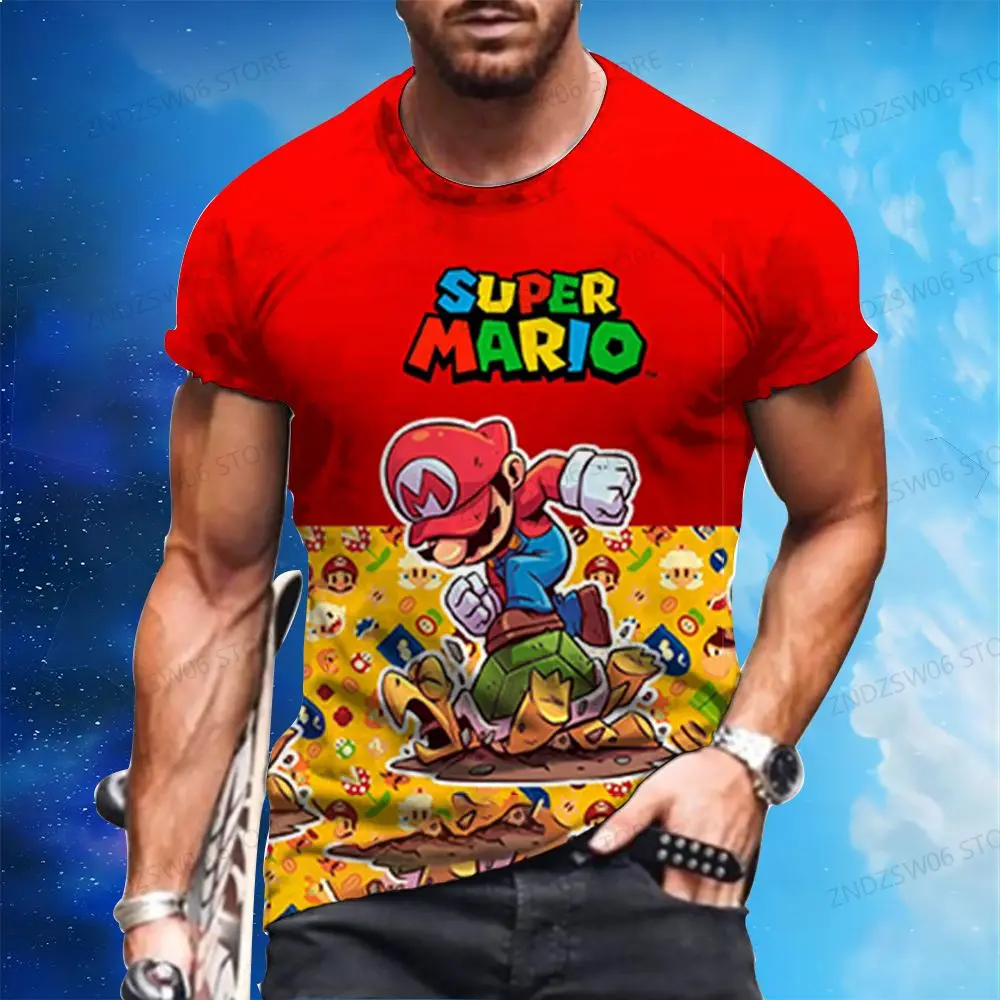 Men's T-shirt Kid's 2026 Mario Street Wear Quick Drying Children's Short Sleeve Tee Fashion 110-6XL Top Harajuku Style Summer
Men's T-shirt Kid's 2026 Mario Street Wear Quick Drying Children's Short Sleeve Tee Fashion 110-6XL Top Harajuku Style Summer