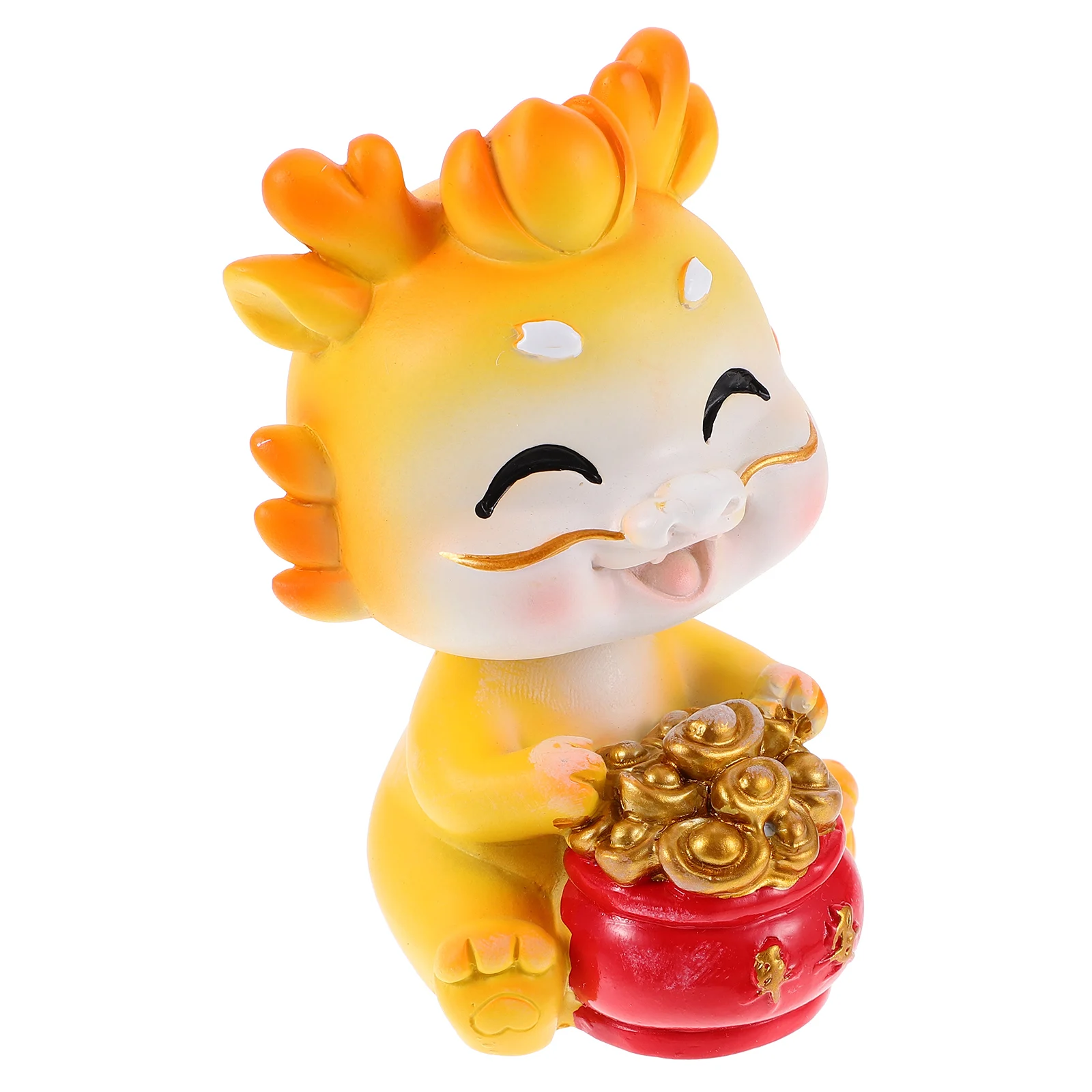 Year of The Dragon Resin naments Room Car Decor Miniature Statue Peaceful Yellow Figurine Garden Lawn Bonsai Tiny Statues
Year of The Dragon Resin naments Room Car Decor Miniature Statue Peaceful Yellow Figurine Garden Lawn Bonsai Tiny Statues