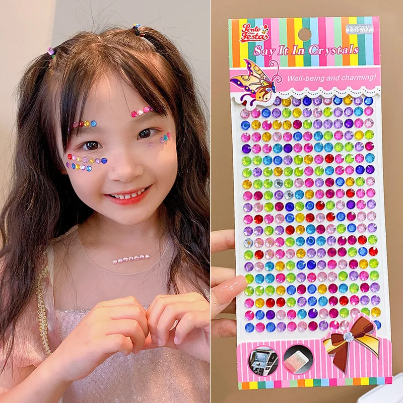 3D Gem Stickers Glitter Sparkle Crystal Sticker Stick on Earrings Face for Girls Kids Children Nail Ear Ring Princess Makeup Toy
3D Gem Stickers Glitter Sparkle Crystal Sticker Stick on Earrings Face for Girls Kids Children Nail Ear Ring Princess Makeup Toy
