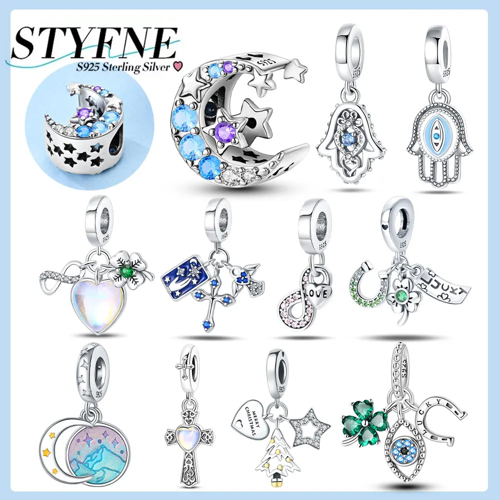 Charms 925 Sterling Silver Tarot Lucky Four-Leaf Crust Set for Women's Bracelet Diy Light Luxury High Quality Jewelry Gift
Charms 925 Sterling Silver Tarot Lucky Four-Leaf Crust Set for Women's Bracelet Diy Light Luxury High Quality Jewelry Gift